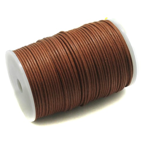 100 Mtrs. Jewellery Making Cotton Cord Cherry 2mm