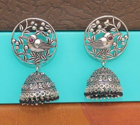 German Silver Jhumka Earring