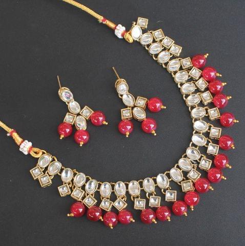 Nuri Kundan Necklace Set