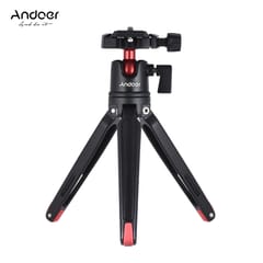 Andoer Mini Handheld Travel Tabletop Tripod Stand  with Ball