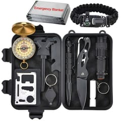12 in 1 Fire Fighting Equipment Adventure Survival First Aid