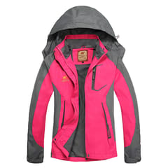 Lixada Waterproof Jacket Windproof Raincoat Sportswear - L
