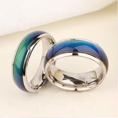 10 PCS Fine Jewelry Mood Ring Color Change Emotion Feeling Mood Ring Changeable Band Temperature Ring, Ring Size:18mm