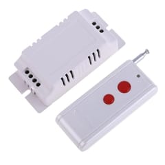 AC 85V-260V 1CH Wireless Remote Switch Learning Code Receiver + 2 Buttons Remote Control Transmitter