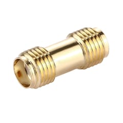SMA Female to SMA Female Connector Adapter (Gold)