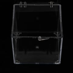 6.5x6.5x7cm Transparent Dustproof Display Case for Rock & Mineral Collection