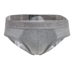 Men Breathable Low Rise Comfy Pouch Boxer Briefs Seamless Underwear Gray XL