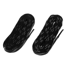 1 Pair Premium Sports Ice Hockey Skates Shoe Laces Shoelace 108 inch, Black