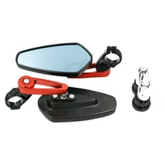 Electric Bike Motorcycle Modified Reversing Retro Rearview Handle Mirror All Aluminum Reflective Rearview Mirror