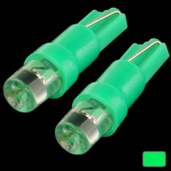 T5 Green LED Car Signal Light Bulb