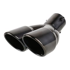 Universal Car Styling Stainless Steel Elbow Exhaust Tail Muffler Tip Pipe, Inside Diameter: 6cm