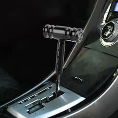 Universal Car Thread T-shaped Gear Head Gear Shift Knob (Black)