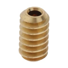 Brass Worm Gear Wheel Worm Gear Shaft Kits 0.5 Modulus Hole 3mm Dia 6.7mm