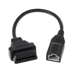 Car 3 Pin to 16 Pin OBD Cable for Honda, Cable Length: 40cm