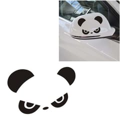 2pcs Reflective Hi Panda Rearview Mirror Car Body Styling