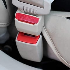 2 PCS Universal Car Seat Belt Extension Buckle (Grey)