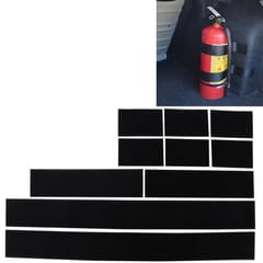 10 PCS Car SUV Trunk Receive Store Content Bag Storage Fixing Fire Extinguisher Strip Fixed Belt