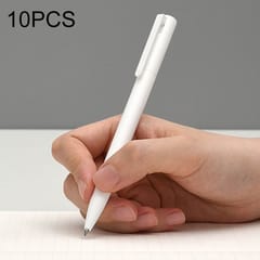 10PCS Original Xiaomi Signature Gel Pen (White)