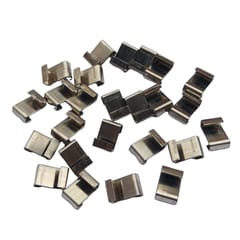 25pcs Stainless Steel Z-Lap Type Greenhouse Glazing Clips Garden Supplies