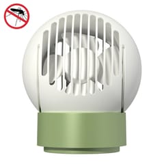 4 In 1 Suction Electronic Mosquito Killer Remote Control Rotating Night Light Negative Ion Fan, US Plug