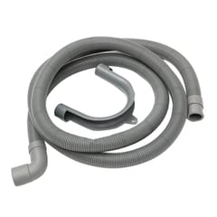 Flexible Elbow Drain Hose Pipe With Bracket For Washer Washing Machine