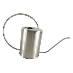 Long Spout Watering Can Small Stainless Silvery Cylinder Watering Pot 2000ml