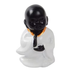 Lovely Buddhist Monk Doll Home Shelf Desk Car Ornaments Lucky Gifts