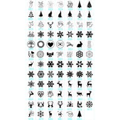 Initial Seal Wax Stick Sealing Stamp Xmas Deer for Envelope Invitations