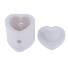 Handcraft Leather Mold Small Heart-Shaped Bell Mould Tool for DIY crafts