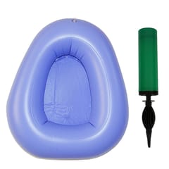 Portable Air Bedpan Inflatable Potty for Home Hospital Elderly Bedridden