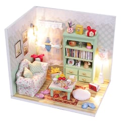 Miniature Doll House DIY Wooden Dollhouse with Furniture