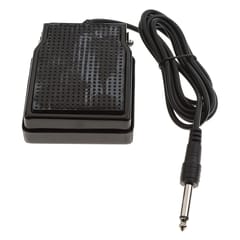 Foot Sustain Pedal Controller Switch for Electronic Keyboard Piano Black