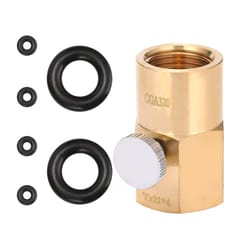 Brass Household Co2 Cylinder Adapter Sodawater Bottle