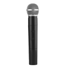 Classic Alloy & Plastic Wireless Handheld Microphone Props Fake Mic Toy