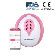 Anglesound 3Mhz Smart Pocket Fetal Doppler 30-210Bpm Baby