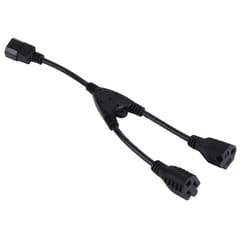C20-2*C13 2 in 1 16A to 10A Splitter Power Y Adapter Cable, Length: 35cm