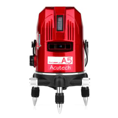 A5 Laser Level 2~5 Line Red Beam Line 360 Degree Rotary Level Self-leveling Horizontal&Vertical Available Auto Line Laser Level