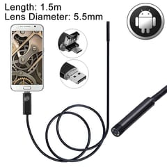 2 in 1 Micro USB & USB Endoscope Waterproof Snake Tube Inspection Camera with 6 LED for OTG Android Phone
