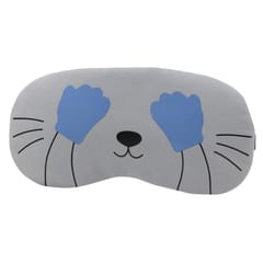 3 PCS Cartoon Eye Mask Soft Padded Sleep Travel Shade Cover Rest Relax Eye Sleeping Mask Case