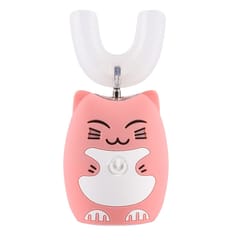 JY968 Children Automatic Intelligent Ultrasonic Voice Broadcast Mouth U-Shaped Electric Toothbrush Type 1