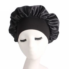 2 PCS TJM-301 Night Cap With Wide Brim And Elasticity Headband Ladies Chemotherapy Cap Hair Care Hat, Size: M 56-58cm