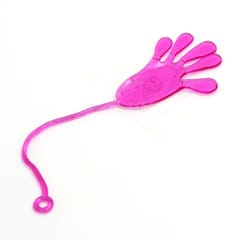 10 PCS Elastic And Flexible Sticky Palms Large Climbing Wall Palms Whole Human Toys, Random Color Delivery