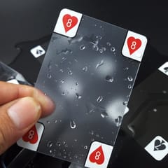 Plastic Crystal Waterproof Transparent PVC Playing Cards
