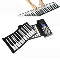 Portable 49 Standard Keys Roll Up Soft Keyboard Piano