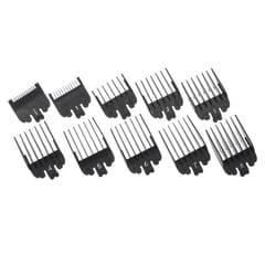 Hair Clipper Combs Guide Kit Plastic Hair Trimmer Guards Type2 10 Pcs