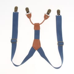 Kid Boy Girl Necktie Adjustable Y-back Suspender Set Clip-on Strap