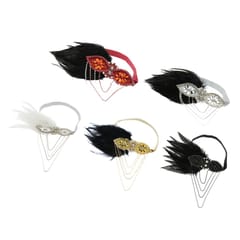 Wedding Jewelry Hair Hair Ties Feather Hairclip Headband Tassel