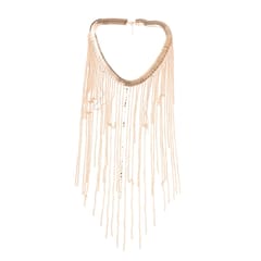 Crossover Tassel Body Chain Suit Long Body Chain Necklace Jewelry