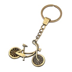 Retro Bronze Bicycle Keychain Pendant Key Chain Car Key Ring Lady Bag Purse