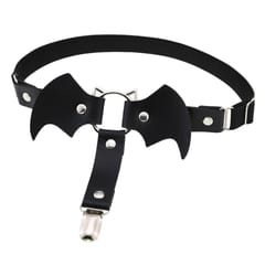 Bat Wing Garter Leg Ring Punk Harness Garter Belt Adjustable Suspender